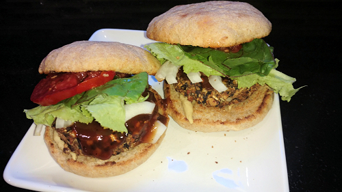 Sunflower Oat Sliders