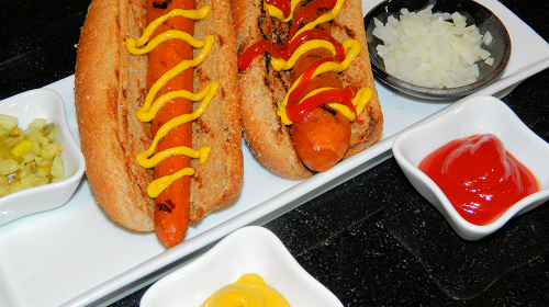 Grilled Carrot Dogs