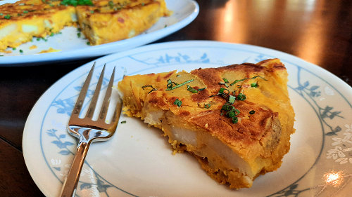 Spanish Tortilla - Egg Free