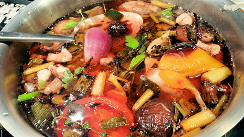 Roasted Vegetable Broth